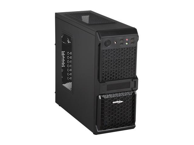 Sentey Cobra Extreme Division Tower Case   1 x 120mm Fan Cooler / Supports 7 Fan Coolers / HD Audio / 4 x USB 2.0 / Screwless