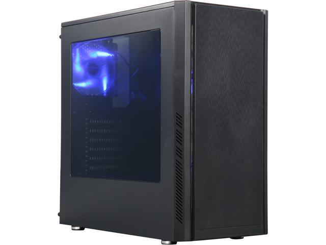 DIYPC DIY-BG01 ATX Mid Tower Gaming Computer Case Chassis and USB 3.0