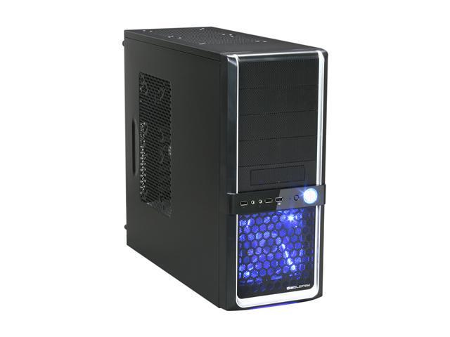 Diablotek EVO CPA-6170 Black 0.6mm SECC ATX Mid Tower Computer Case ...