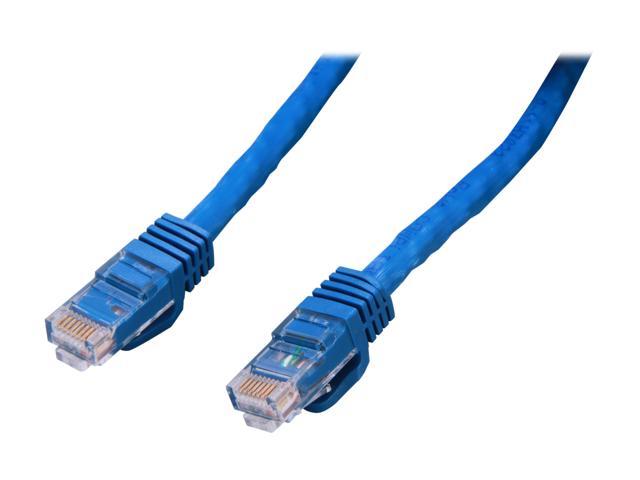 Link Depot C6AU 7 BUB 7 ft. Cat 6A Blue Network Ethernet Cables