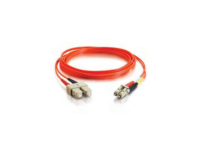 Cables To Go Fiber Optic Duplex Patch Cable   Plenum