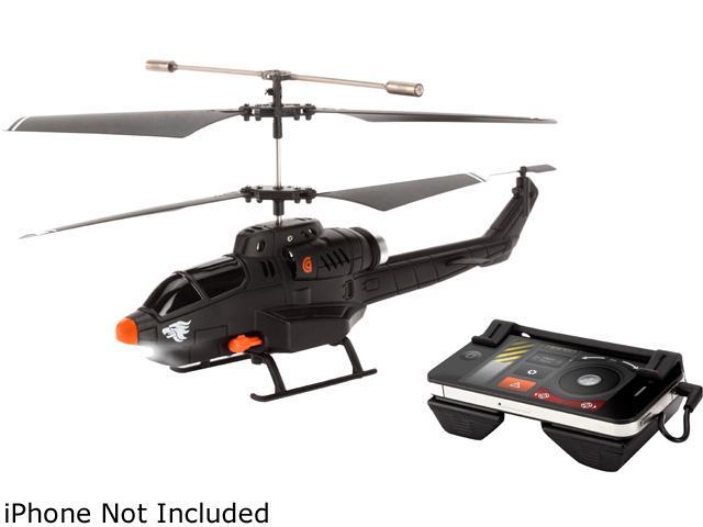 Open Box Helo TC Radio Control Helicopter   Black