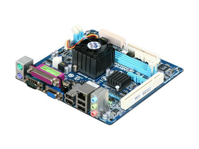 GIGABYTE GA-D525TUD Intel Atom D525@ 1.8GHz 1M L2 cache BGA559 Intel NM10 Mini ITX Motherboard/CPU Combo