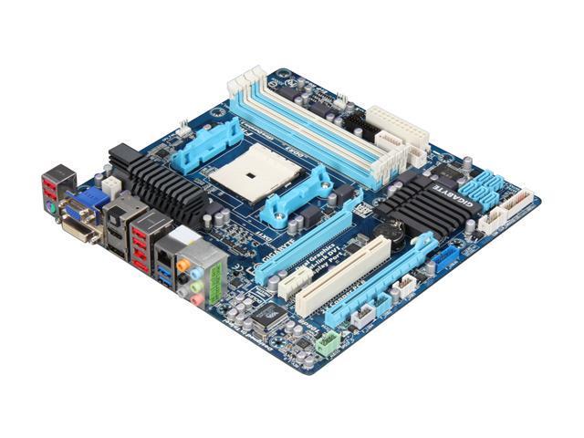 GIGABYTE GA A75M UD2H FM1 AMD A75 (Hudson D3) SATA 6Gb/s USB 3.0 HDMI Micro ATX AMD Motherboard