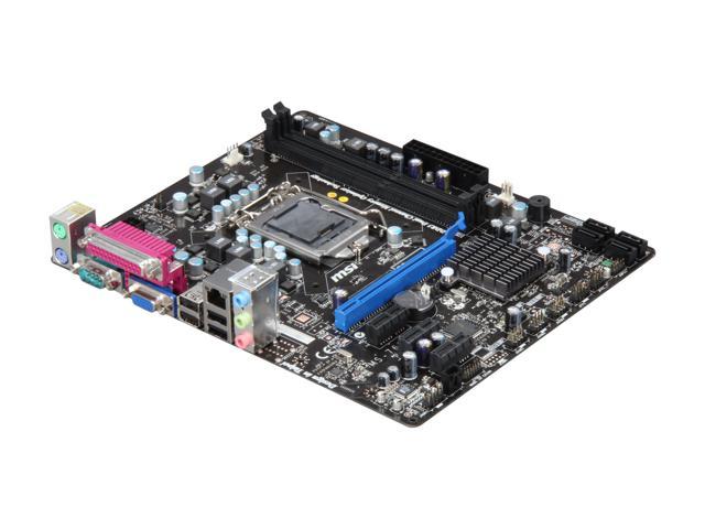 MSI H61M-P23 (B3) LGA 1155 Intel H61 Micro ATX Intel ...