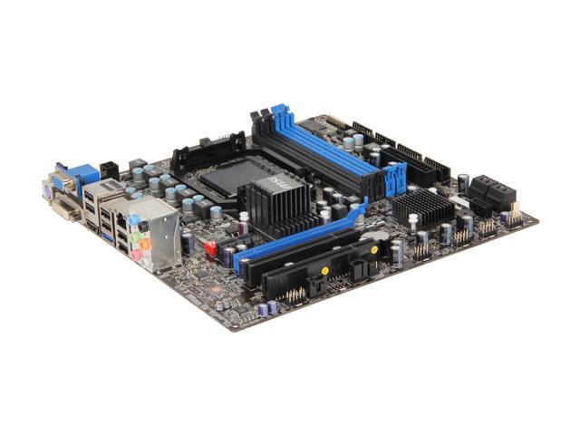 MSI 760GM-E51 (FX) AM3+ AMD 760G HDMI Micro ATX AMD Motherboard