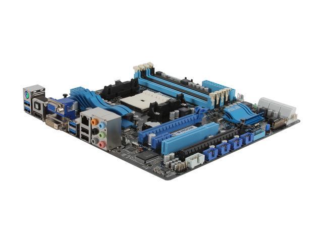 ASUS F1A75 M PRO/CSM FM1 AMD A75 (Hudson D3) SATA 6Gb/s USB 3.0 HDMI Micro ATX AMD Motherboard with UEFI BIOS