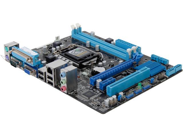 ASUS H61M-C LGA 1155 Intel H61 Micro ATX Intel Motherboard ...