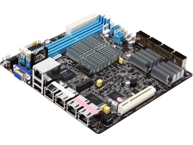 ASUS P9A-I/C2550/SAS/4L Mini ITX Green and Space-Saving Server Board DDR3 1333/1600 ECC/Non-ECC UDIMM