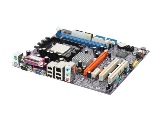 ECS C51G-M754 A 3200+ AMD Athlon 3200+ 754 NVIDIA GeForce 6100 Micro ATX Motherboard/CPU Combo
