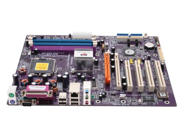 ECS PT880PRO A (1.0A) LGA 775 VIA PT880 PRO ATX Intel Motherboard