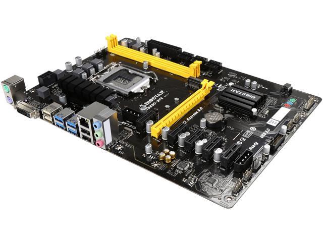 BIOSTAR TB250-BTC LGA 1151 Intel B250 SATA 6Gb/s USB 3.0 ...