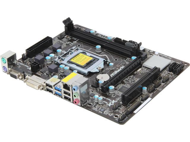 ASRock B75M-DGS R2.0 LGA 1155 Intel B75 SATA 6Gb/s USB 3.0 Micro ATX ...