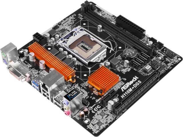 Asrock H110m Dgs Lga 1151 Intel H110 Sata 6gb S Usb 3 0 Micro Atx Asrock H110m Dgs Lga 1151 Intel H110 Sata 6gb S Usb 3 0 Micro Atx