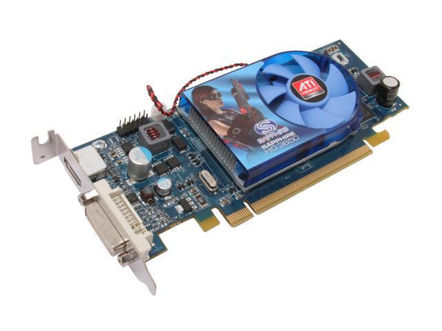 SAPPHIRE Radeon HD 3650 DirectX 10.1 100236HDMI 512MB 128 Bit GDDR2 PCI Express 2.0 x16 HDCP Ready CrossFireX Support Low Profile Video Card