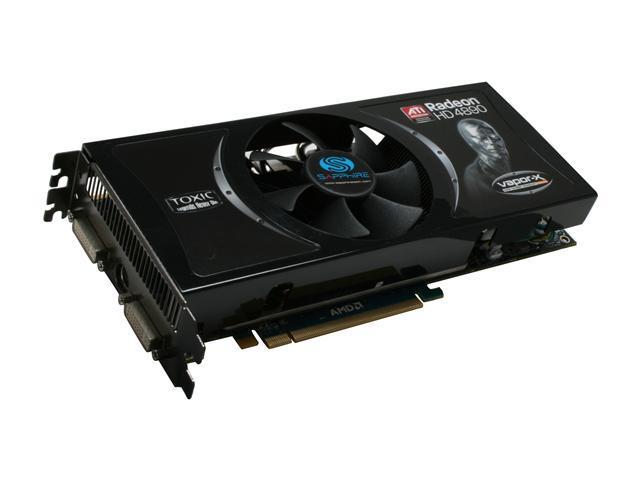 SAPPHIRE Toxic Radeon HD 4890 DirectX 10.1 100269TXSR 1GB 256 Bit GDDR5 PCI Express 2.0 x16 HDCP Ready CrossFireX Support Video Card