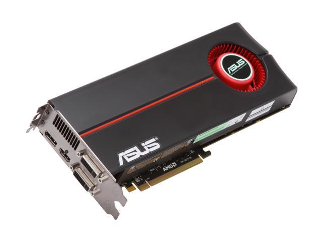 ASUS EAH5870/2DIS/1GD5/A Radeon HD 5870 (Cypress XT) 1GB 256 bit GDDR5 PCI Express 2.0 x16 HDCP Ready CrossFire Supported Video Card w/ATI Eyefinity