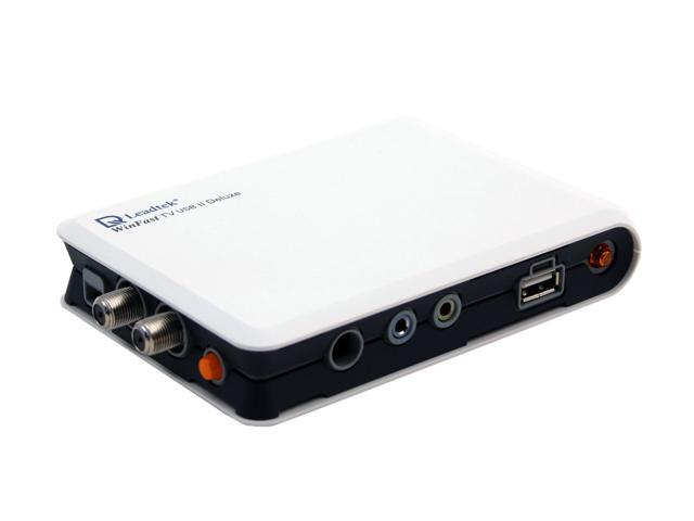 Leadtek TV USB II Deluxe TV/FM Tuner Box with Remote