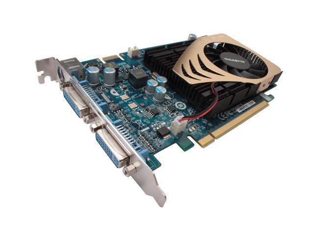 GIGABYTE GeForce 9400 GT DirectX 10 GV-N94TOC-1GH 1GB 128-Bit GDDR2 PCI ...