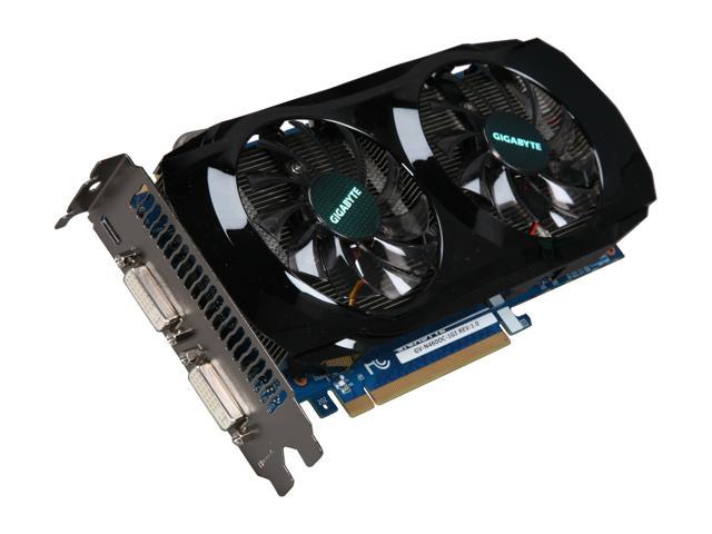 GIGABYTE GeForce GTX 460 (Fermi) DirectX 11 GV N460OC 1GI 1GB 256 Bit GDDR5 PCI Express 2.0 x16 HDCP Ready SLI Support Video Card