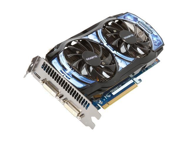 GIGABYTE Ultra Durable VGA Series GeForce GTX 460 (Fermi) DirectX 11 GV N460OC2 1GI 1GB 256 Bit GDDR5 PCI Express 2.0 x16 HDCP Ready SLI Support Video Card