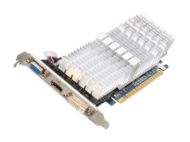 GIGABYTE GeForce GT 520 (Fermi) DirectX 11 GV N520SL 1GI 1GB 64 Bit DDR3 PCI Express 2.0 x16 HDCP Ready Low Profile Ready Video Card