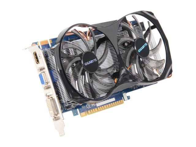 GIGABYTE GeForce GTX 550 Ti (Fermi) DirectX 11 GV N550WF2 1GI 1GB 192 Bit GDDR5 PCI Express 2.0 x16 HDCP Ready SLI Support Video Card