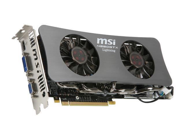 Msi 260 gtx обзор