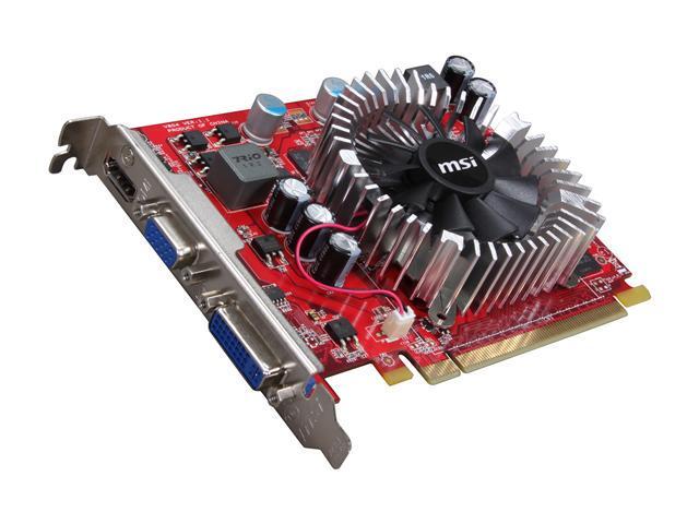 MSI GeForce GT 240 DirectX 10.1 VN240GT MD1G 1GB 128 Bit DDR3 PCI Express 2.0 x16 HDCP Ready Video Card