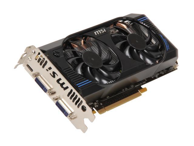 MSI GeForce GTX 560 Ti (Fermi) DirectX 11 N560GTX-Ti-M2D1GD5/OC 1GB 256 ...