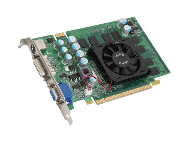 EVGA GeForce 7600GS DirectX 9 256-P2-N541-T2 256MB 128-Bit GDDR2 PCI Express x16 SLI Support Video Card