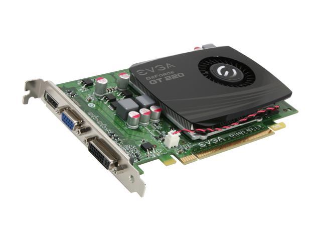 EVGA GeForce GT 220 DirectX 10.1 01G-P3-1226-LR 1GB 128-Bit DDR3 PCI ...