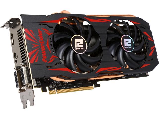 PowerColor Radeon R9 290X DirectX 11.2 AXR9 290X 4GBD5-TDHE 4GB 512-Bit ...