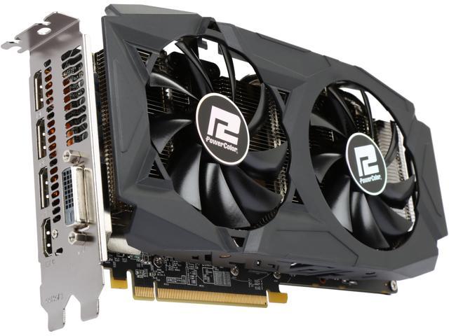 Настройка видеокарта powercolor radeon rx 580 4gb