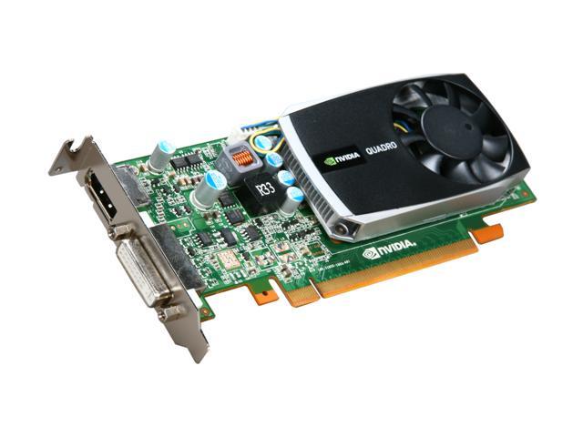 PNY Quadro 600 VCQ600-PB 1GB 128-bit DDR3 PCI Express 2.0 x16 Low Profile Workstation Video Card