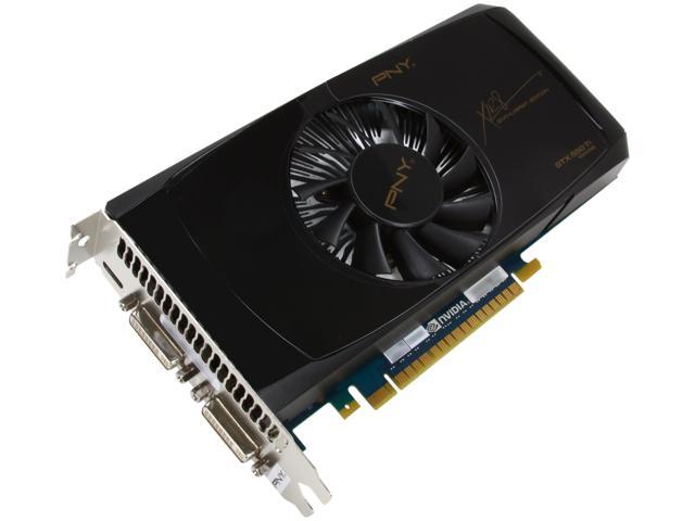 PNY GeForce GTX 550 Ti (Fermi) DirectX 11 VCGGTX550TXPB 1GB 192 Bit GDDR5 PCI Express 2.0 x16 HDCP Ready SLI Support Video Card