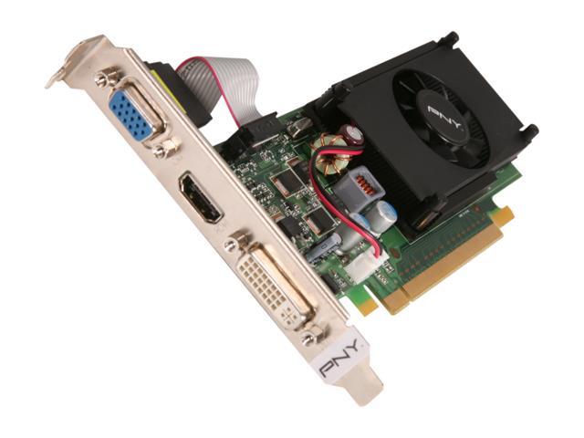 PNY GeForce 210 DirectX 10.1 VCGG2105XXB 512MB 64 Bit DDR2 PCI Express 2.0 x16 HDCP Ready Video Card