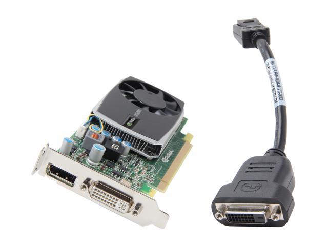 PNY Quadro 600 VCQ600 T 1GB 128 bit DDR3 PCI Express 2.0 x16 Low Profile Workstation Video Card