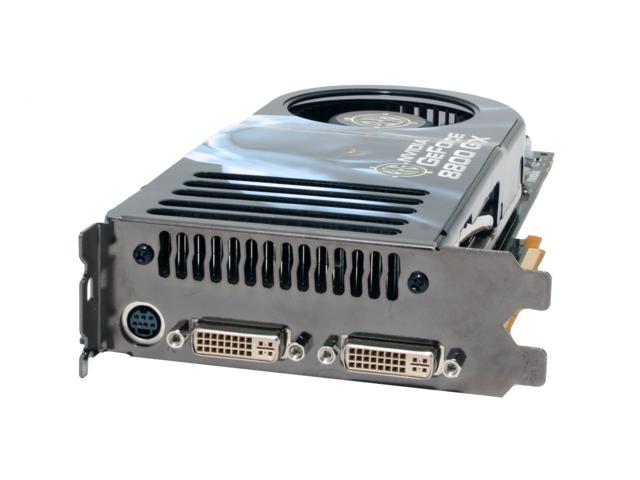 BFG Tech GeForce 8800 GTX DirectX 10 BFGR88768GTXE 768MB 384 Bit GDDR3 PCI Express x16 HDCP Ready SLI Support HDCP Video Card
