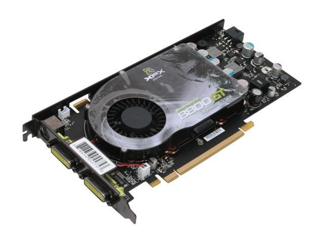 XFX PVT88PYHE4 GeForce 8800GT Extreme 512MB 256 bit GDDR3 PCI Express 2.0 x16 HDCP Ready SLI Supported Video Card