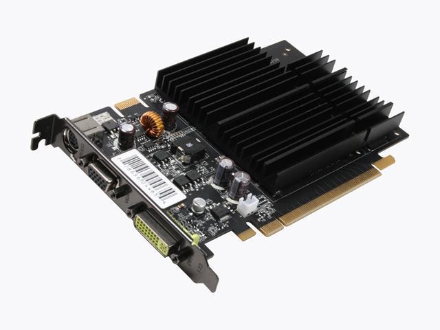 XFX GeForce 7300GT DirectX 9 PVT73EUAQG 256MB 64 Bit GDDR2 PCI Express x16 SLI Support Video Card