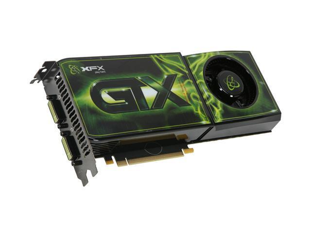 XFX GeForce GTX 285 DirectX 10 GX285XZWFF 1GB 512 Bit DDR3 PCI Express 2.0 x16 HDCP Ready SLI Support Video Card