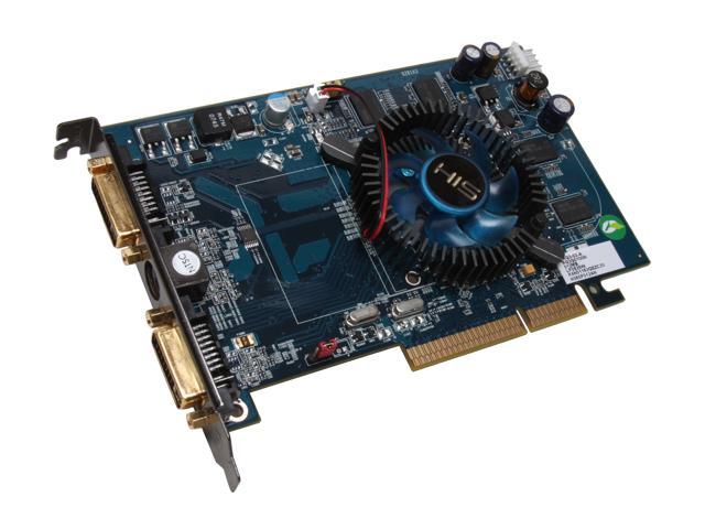 HIS Radeon HD 3650 DirectX 10.1 H365F512ANP 512MB 128 Bit DDR2 AGP 4X/8X HDCP Ready Video Card