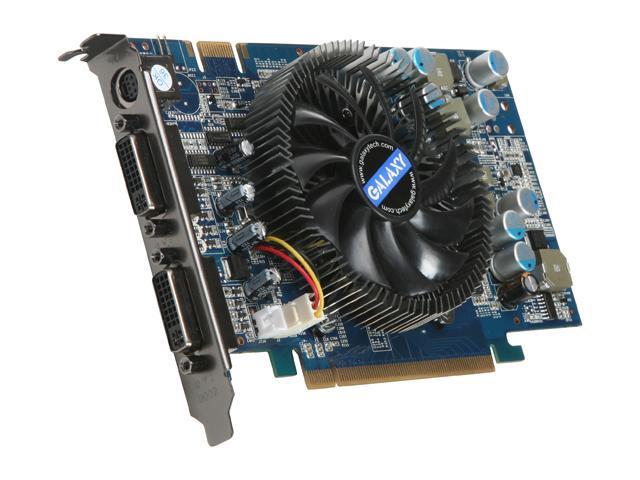 Galaxy GeForce 9500 GT DirectX 10 95TFF8HUFEXX 512MB 128-Bit GDDR3 PCI ...