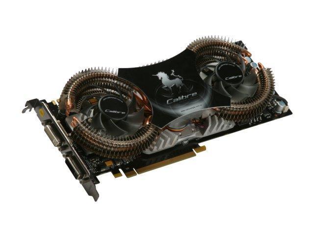 SPARKLE Calibre Series GeForce GTX 260 DirectX 10 X265 Overclocked Edition 896MB 448-Bit DDR3 PCI Express 2.0 x16 HDCP Ready SLI Support Video Card