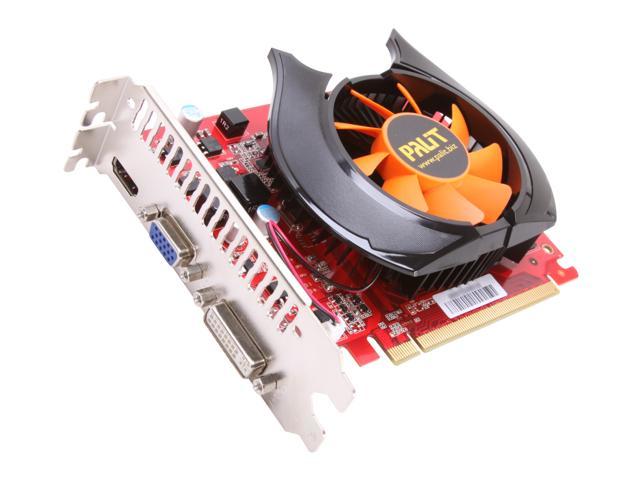 Palit GeForce GT 240 DirectX 10.1 NEAT2400FHD01 1GB 128 Bit DDR3 PCI Express 2.0 x16 HDCP Ready Video Card