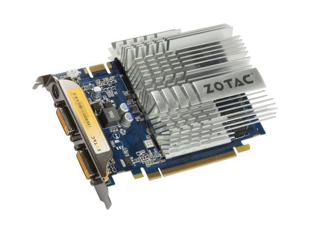 ZOTAC GeForce 9500 GT DirectX 10 ZT-95TEH3P-HSL 512MB 128-Bit GDDR2 PCI Express x16 HDCP Ready SLI Support Video Card