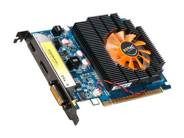 ZOTAC GeForce GT 430 (Fermi) DirectX 11 ZT-40602-10L 1GB 128-Bit DDR3 PCI Express 2.0 x16 HDCP Ready Video Card