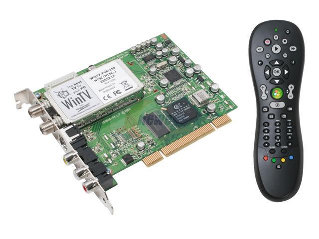Hauppauge WinTV-PVR-150 MCE Kit Tuner Card w/MCE Remote 1062 PCI Interface