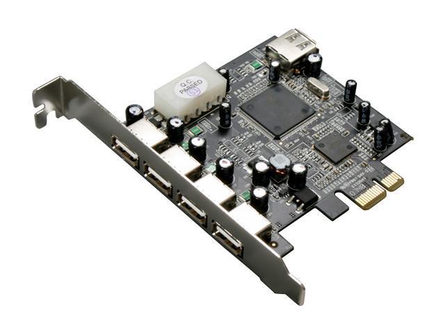 BYTECC Model BT  PEU2410 PCI Express to USB Card  Add On Card